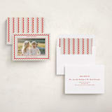 "Swirled in Joy" - Holiday Photo Mount Cards in Berry by Cass Loh - Assembled
