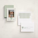 "Trendy classic" - Holiday Photo Mount Cards in Wreath by Creo Study - Assembled