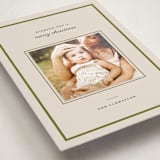 "Dorset" - Holiday Photo Mount Cards in Juniper by Amy Kross - Premium Photo Paper Mounted on Card
