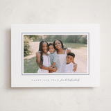 "Devon" - Holiday Photo Mount Cards in Frost by Amy Kross - Front