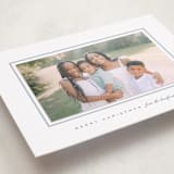 "Devon" - Holiday Photo Mount Cards in Frost by Amy Kross - Premium Photo Paper Mounted on Card