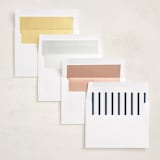 "Shortbread" - Holiday Photo Mount Cards in Navy by Blustery August - Envelope Liner Options