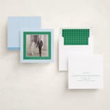 "Kelly" - Holiday Photo Mount Cards in Frost by Jenna Holcomb - Assembled
