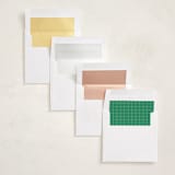 "Kelly" - Holiday Photo Mount Cards in Frost by Jenna Holcomb - Envelope Liner Options