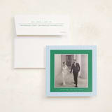 "Kelly" - Holiday Photo Mount Cards in Frost by Jenna Holcomb - Card with Envelope
