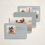 "Bedford" - Holiday Photo Mount Cards in Snow by Amy Kross - Back of Card Options