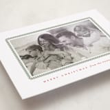 "Bedford" - Holiday Photo Mount Cards in Snow by Amy Kross - Premium Photo Paper Mounted on Card