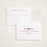 "Christmas maximalism" - Holiday Photo Mount Cards in Stocking by Creo Study - FREE Recipient Addressing