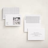 "Minimal Wishes" - Holiday Photo Mount Cards in Coal by Ashlee Townsend - Assembled