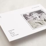 "Minimal Wishes" - Holiday Photo Mount Cards in Coal by Ashlee Townsend - Premium Photo Paper Mounted on Card
