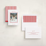 "Miro" - Holiday Photo Mount Cards in Stocking by Megan Davis - Assembled