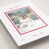 "Miro" - Holiday Photo Mount Cards in Stocking by Megan Davis - Premium Photo Paper Mounted on Card