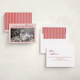 "Casual Fancy Christmas" - Holiday Photo Mount Cards in Peppermint by Anna Kasper - Assembled