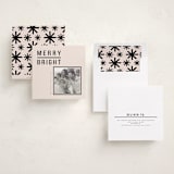 "Modern & Merry" - Holiday Photo Mount Cards in Ink by Joyce Pinheiro - Assembled
