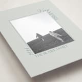 "Delicate Frame" - Holiday Photo Mount Cards in Ice by Baumbirdy - Premium Photo Paper Mounted on Card