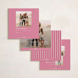 "Colorful Wishes" - Holiday Photo Mount Cards in Gumdrop by Alston Foster - Back of Card Options