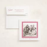 "Colorful Wishes" - Holiday Photo Mount Cards in Gumdrop by Alston Foster - Card with Envelope