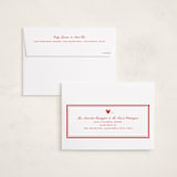 "Mickey classic preppy" - Holiday Photo Mount Cards in Candy Cane by Creo Study - FREE Recipient Addressing
