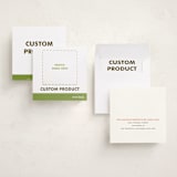 "Portrait Custom" - Holiday Photo Mount Cards in Charcoal by Minted Custom - Assembled
