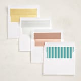 "Julep" - Holiday Photo Mount Cards in Mint by Megan Davis - Envelope Liner Options