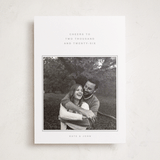 "Essential" - Holiday Photo Mount Cards in Snow by Dani Lugato - Front