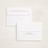 "Essential" - Holiday Photo Mount Cards in Snow by Dani Lugato - FREE Recipient Addressing