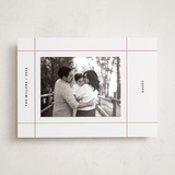 "simple grid" - Holiday Photo Mount Cards in Sugar Cookie by Sumak Studio - Front