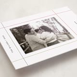 "simple grid" - Holiday Photo Mount Cards in Sugar Cookie by Sumak Studio - Premium Photo Paper Mounted on Card