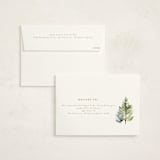 "Secret Winter Forest" - Holiday Cards in Fir by Petra Kern - FREE Recipient Addressing