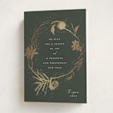 "woodland shimmer" - Holiday Cards in Forest by Susan Zinader - Folded Card