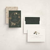 "woodland shimmer" - Holiday Cards in Forest by Susan Zinader - Assembled