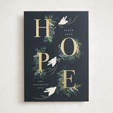 "Hope" - Holiday Cards in Winter by Susan Moyal - Front
