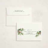 "vintage bauble" - Holiday Cards in Emerald by silverscreen studio - FREE Recipient Addressing