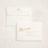 "Botanical Peace on Earth" - Holiday Cards in Blue Spruce by Erin German - FREE Recipient Addressing