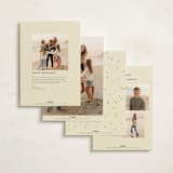 "confetti popper" - Holiday Cards in Snow by Ellen Schlegelmilch - Back of Card Options