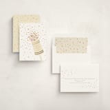 "confetti popper" - Holiday Cards in Snow by Ellen Schlegelmilch - Assembled