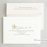 "Peace Dove Arch" - Holiday Cards in Night by Hannah Williams - FREE Recipient Addressing