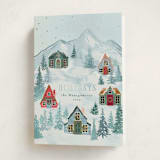 "Mountaineer" - Holiday Cards in Ice by Petra Kern - Folded Card