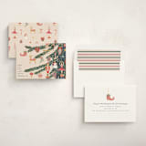 "Fun Ornaments" - Holiday Cards in Champagne by Teju Reval - Assembled