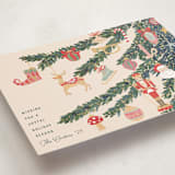 "Fun Ornaments" - Holiday Cards in Champagne by Teju Reval - Detail