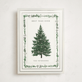 "Decorated Christmas" - Holiday Cards in Frost by Susan Moyal - Front