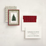 "Decorated Christmas" - Holiday Cards in Mulled Wine by Susan Moyal - Assembled