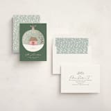 "Little House Ornament" - Holiday Cards in Forest by Karidy Walker - Assembled