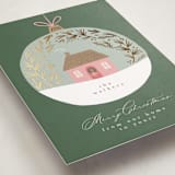 "Little House Ornament" - Holiday Cards in Forest by Karidy Walker - Detail