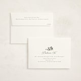 "folksy wreath" - Holiday Cards in Snow by Rebecca Durflinger - FREE Recipient Addressing