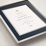 "legacy" - Holiday Cards in Navy by Carolyn Nicks - Detail