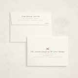 "Merry & Bright" - Holiday Cards in Evergreen by Hudson meet Rose - FREE Recipient Addressing