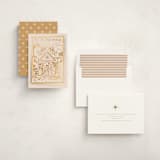 "Nativity Scene" - Holiday Cards in Honey by Teju Reval - Assembled