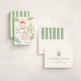 "Bright Ornaments" - Holiday Cards in Gumdrop by Erin German - Assembled