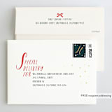 "San Fran Tram" - Holiday Cards in Fir by Hudson meet Rose - FREE Recipient Addressing